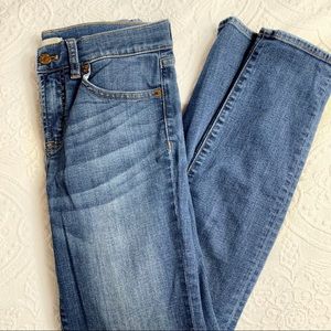 Medium Wash J Crew Stretch Skinny Jean